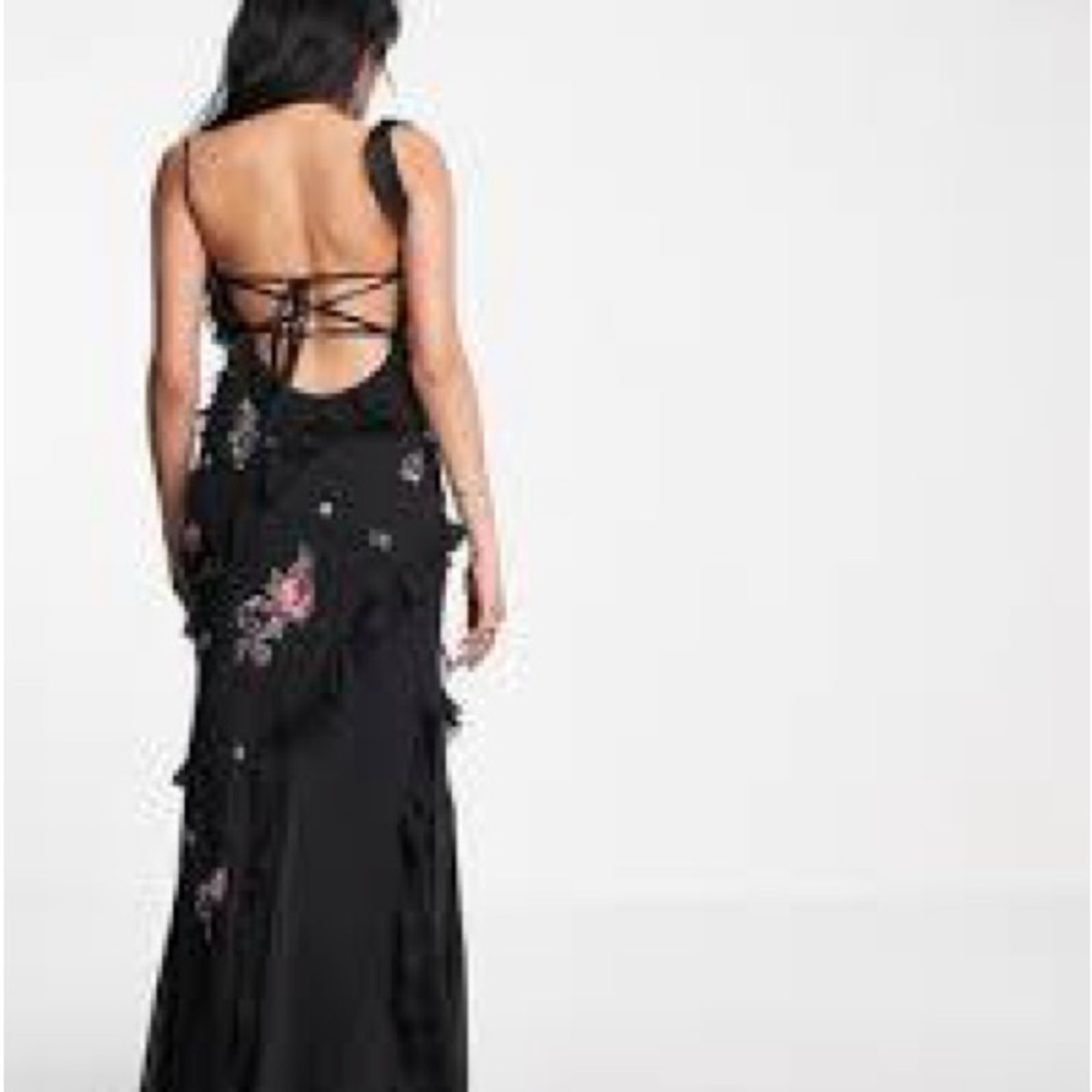 ASOS Ruffle Strappy Maxi - Picture 3 of 3